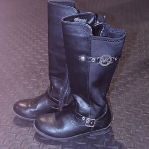 Michael Kors Black Girls Riding Boots